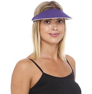 Visors Sunvisor- Available in Beautiful Solid Colors- Perfect for The Summer! - Red - C911KAECNEX
