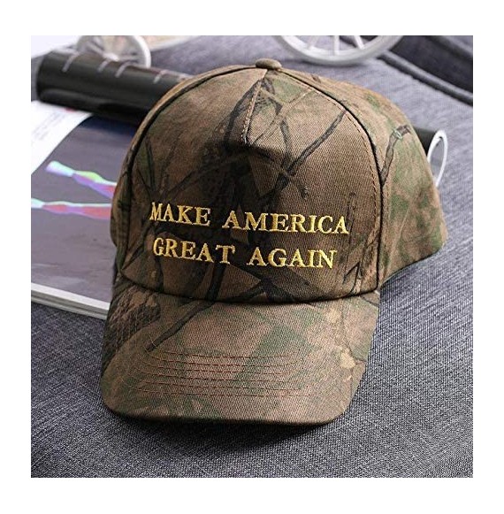 Baseball Caps Make America Great Again Hat [2 Pack]- Donald Trump USA MAGA Cap Adjustable Baseball Hat - Maga Hunt - CS18QG24A75