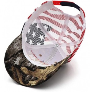 Baseball Caps Donald Trump Hat Camouflage Cap Keep America Great MAGA Hat President 2020 American Flag USA - Mesh-camo - CX19...
