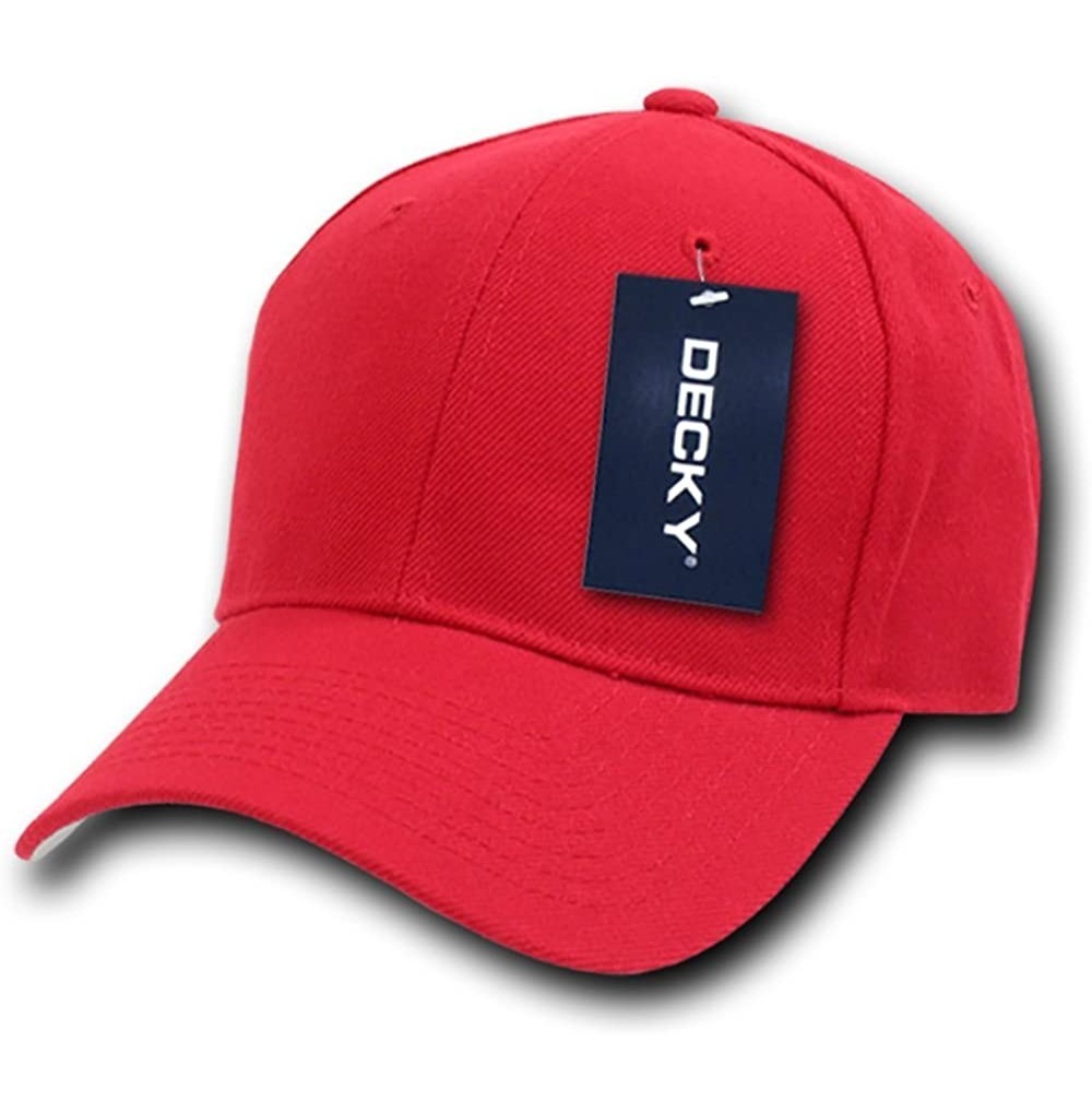 Baseball Caps Fitted Cap - Red - CS118F6G9DZ