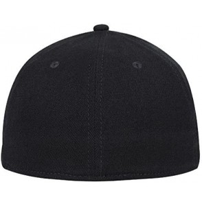 Baseball Caps Allis Chalmers Logo Hat- Vintage Milwaukee Logo- Black- Flexible Fit - C617Z2X2G2C