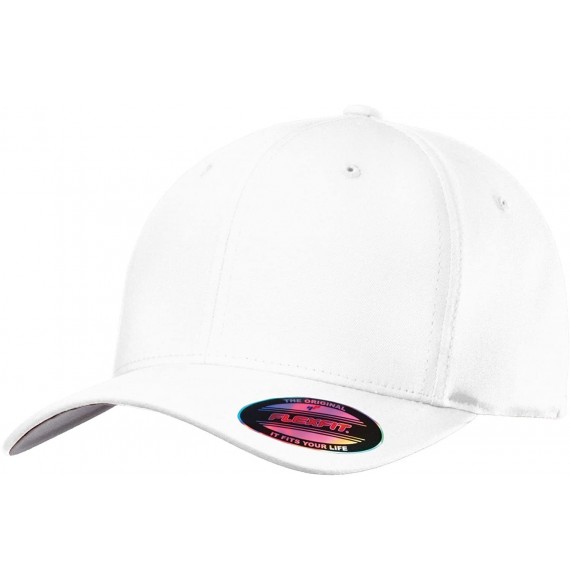 Baseball Caps Flexfit Cotton Twill Cap. C813 - White - CZ11LD823IR