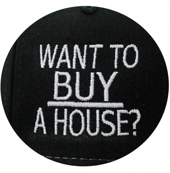 Baseball Caps New Want to Buy A House Women's Real Estate Caps Real Estate Women's Trucker Style Hat Realtor Hats Gifts - CW1...