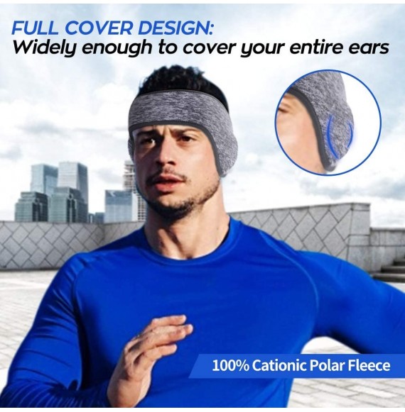 Headbands Headbands Stretch Earmuffs Wear Full - grey - CD192735CGN