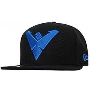 Baseball Caps Nightwing Symbol 59Fifty Black Cap - C611SLZF517