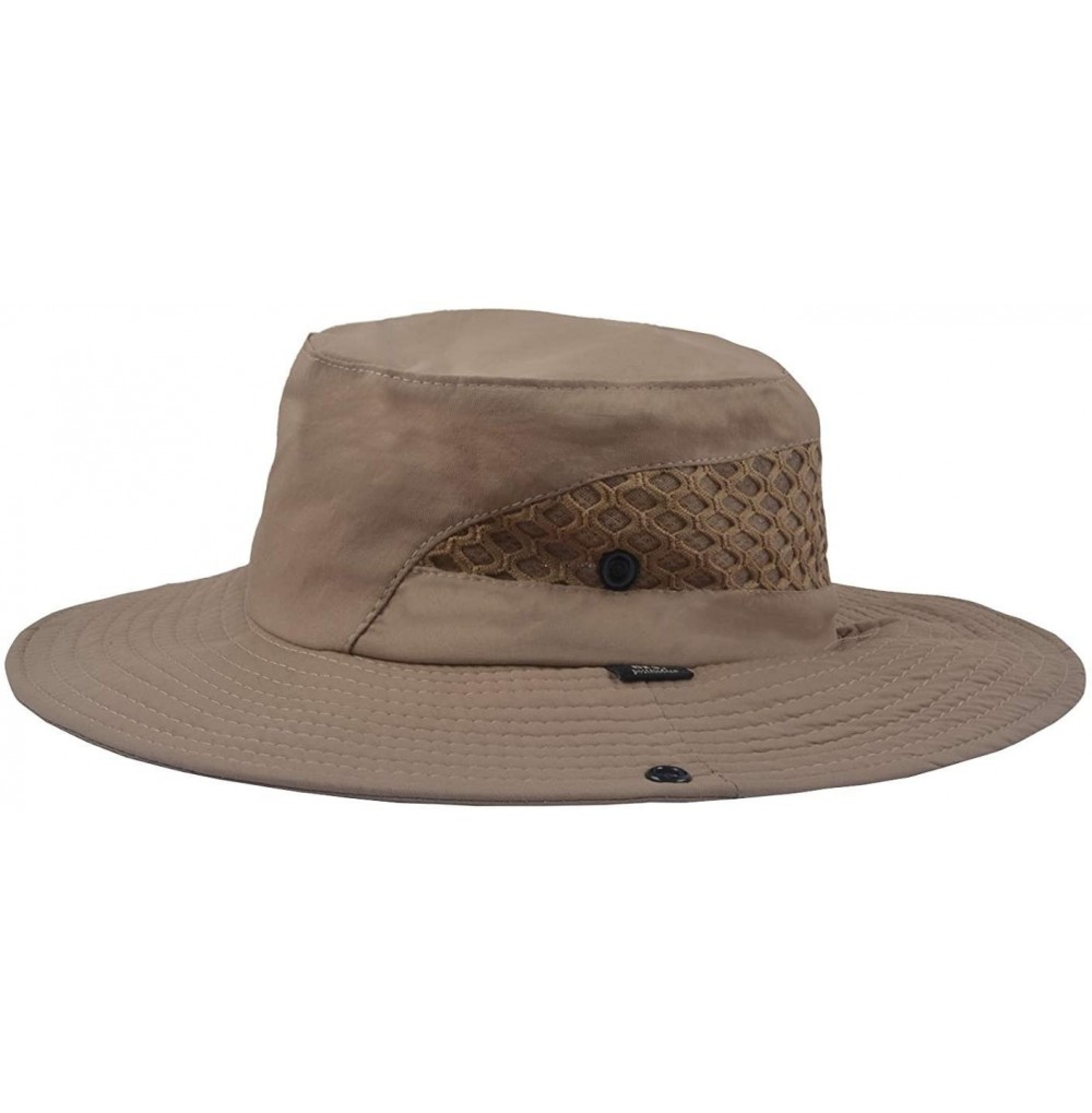 Sun Hats Packable Perfect Fishing Gardening - Beige- Polyester - CD18E4SUZOD