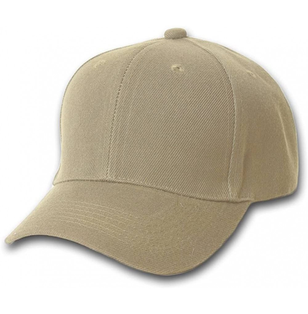 Baseball Caps Baseball Cap Hat- Khaki - CD112PSCAGD