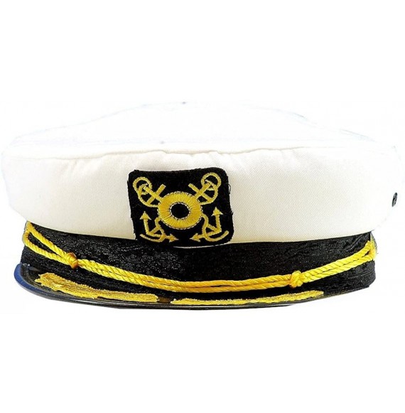 Baseball Caps Men's Yacht Cap - White - CT1152FKUM3