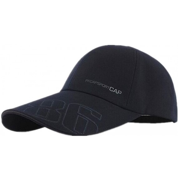 Baseball Caps Men's Baseball Caps Adjustable Cap Beach Hat Sun Visor Fashion - Blue - CN11WU5PA7H