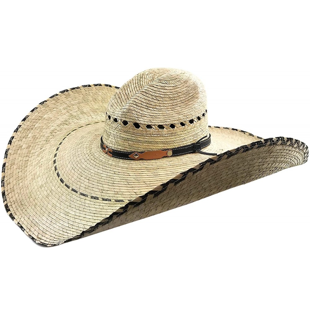 Cowboy Hats Milani Guacho Large Straw Cowboy Ranch Hat 20" - 21" - "Style 8 20""" - C318ENRQROO