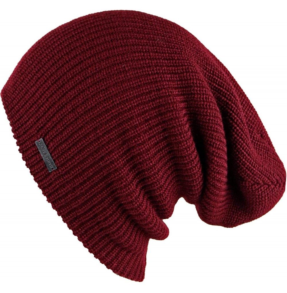 Skullies & Beanies Slouchy Beanie for Men & Women - Premium Quality Beanie Hat + Warm Winter Hat + Beanie - CT18Y3A5U5A