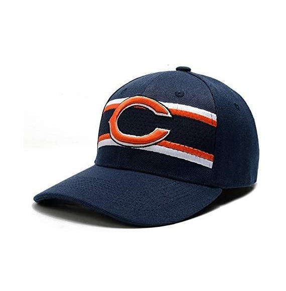 Baseball Caps Adjustable Snapback Hats Mens Sports Fit Cap Baseball Caps for Fans Men and Women - Chicago Bears - CT198DSIGQK