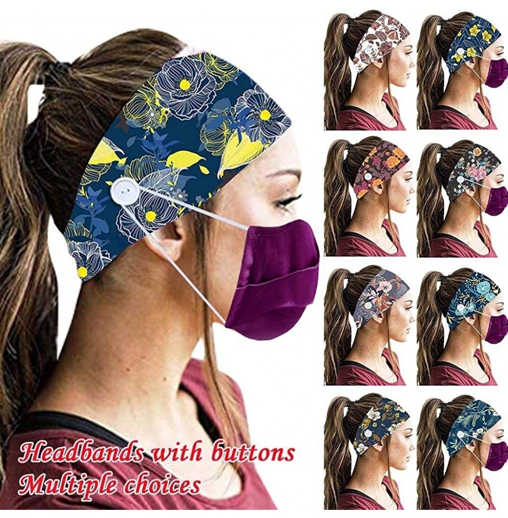 Headbands Elastic Headbands Workout Running Accessories - C-5 - C019848GI6A