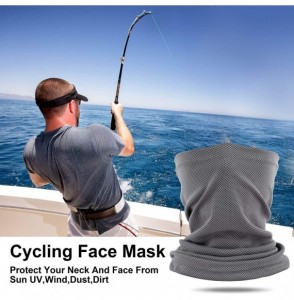 Balaclavas Seamless Quick Dry Breathable Outdoor UV Protection Head Wrap Face Scarf Neck Gaiter Bandana Balaclava - CZ1996U7992