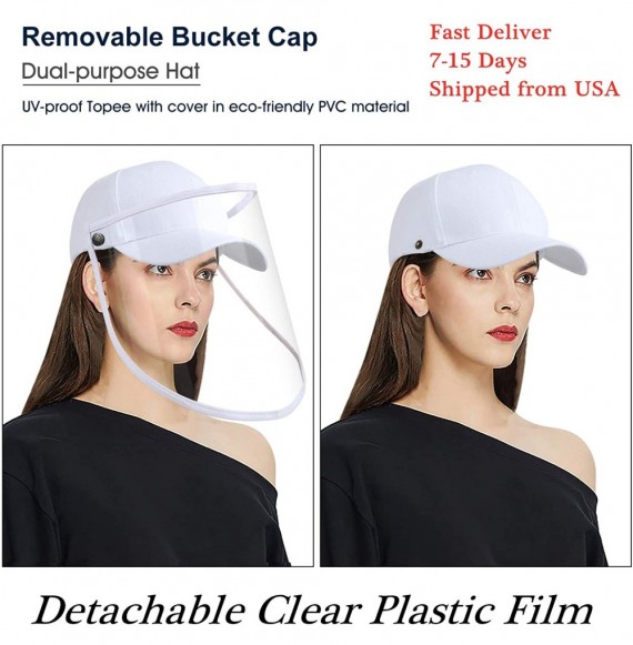 Baseball Caps Baseball Hat- Bucket Hat Men & Women- Fashion Sun Hat UV-Proof - I-white - C0198ULWMWX