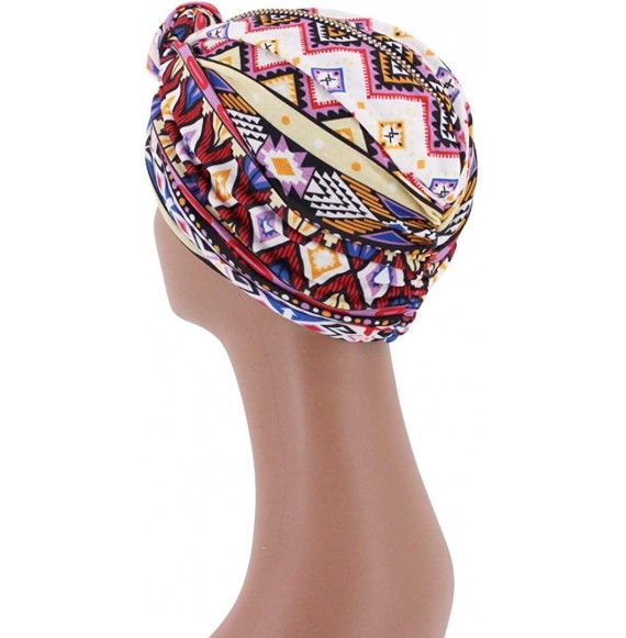Skullies & Beanies Shiny Flower Turban Shimmer Chemo Cap Hairwrap Headwear Beanie Hair Scarf - Style1 - CD18WC8OC9N