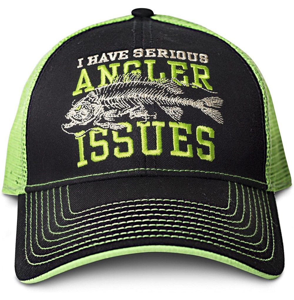 Baseball Caps Angler Issues Hat - Multicolor - CF12F667665