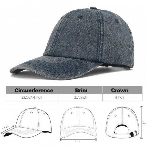 Baseball Caps Classic Baseball Cap Men Women Dad Hat Adjustable Plain Low Profile Polo Golf Tennis Grey Hat for Youth Boys - ...