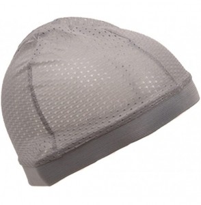 Skullies & Beanies Cool Mesh Dome Cap-Black - Grey - C9111QRI271