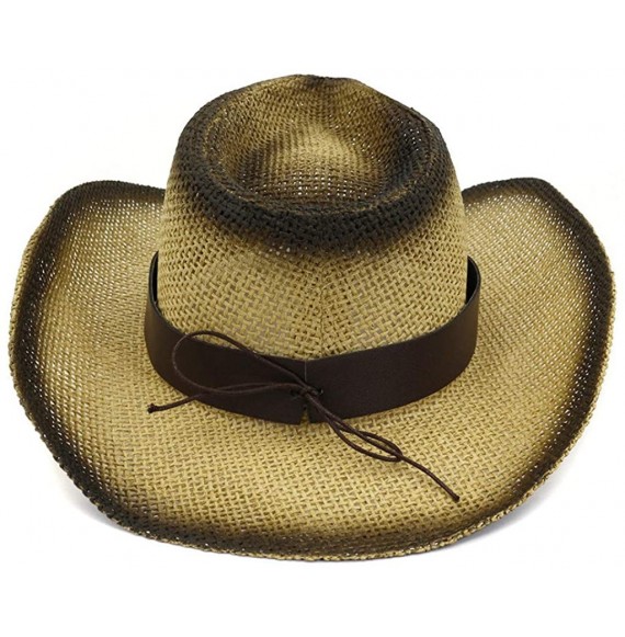 Sun Hats Unisex Sunshade Cap- Summer Outdoor Travel Western Cowboy Hat Casual Solid Mongolian Hat Grassland Visor - CW18W5NQNST