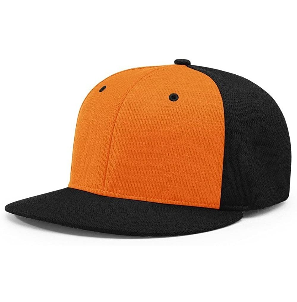 Baseball Caps PTS40 DRYVE R-Flex FIT PTS 40 Baseball HAT Ball Cap - Orange/Black - CG186XTCKSM