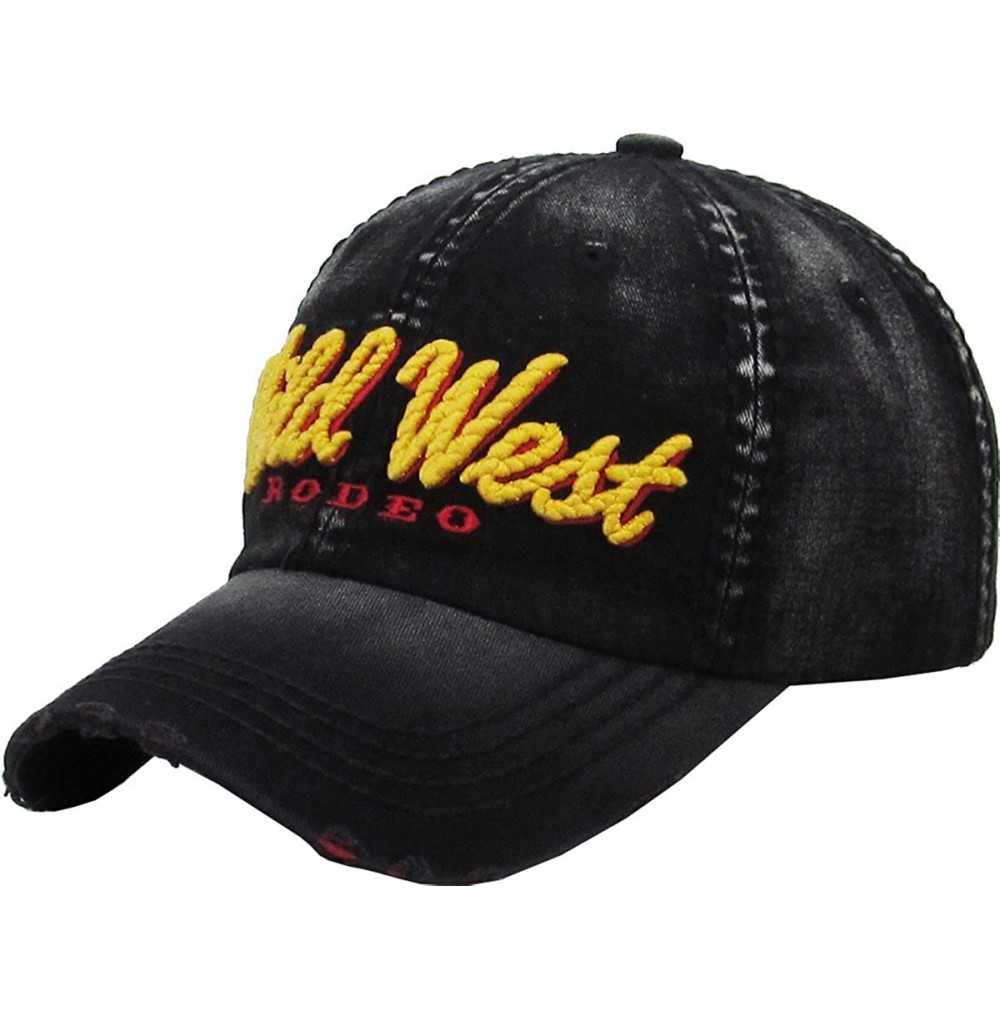 Baseball Caps Lonestar Collection Big T Western Dallas Houston Hats Vintage Distressed Baseball Cap Dad Hat Adjustable - C918...