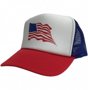Baseball Caps Flag of The United States of America Adjustable Unisex Adult Hat Cap - Royal/White/Red - CW12IGHT5BF
