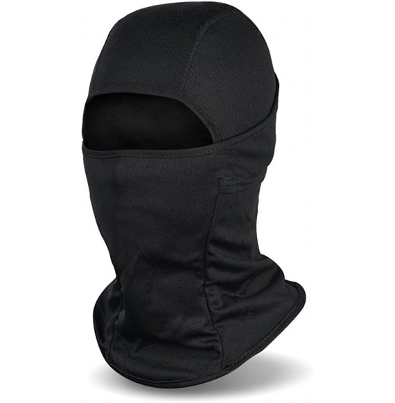 Balaclavas Balaclava Ski Mask- Winter Hat Windproof Face Mask for Men and Women- Black - C312LKC68TF
