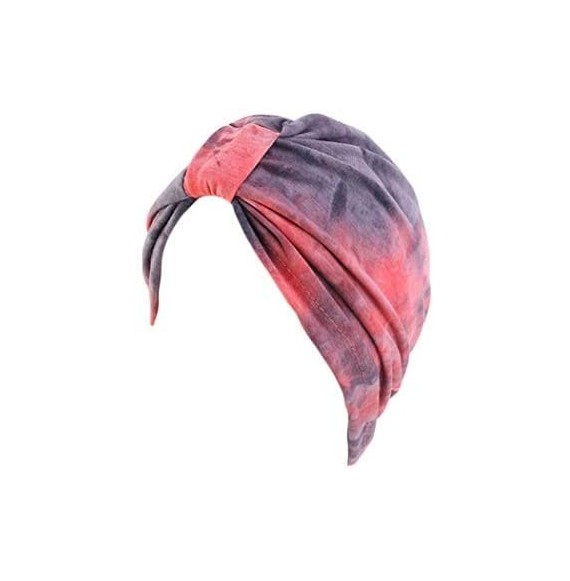 Skullies & Beanies Women Flower Elastic Turban Beanie Wrap Chemo Cap Hat - Beige1 - C2188AR9Z8Z