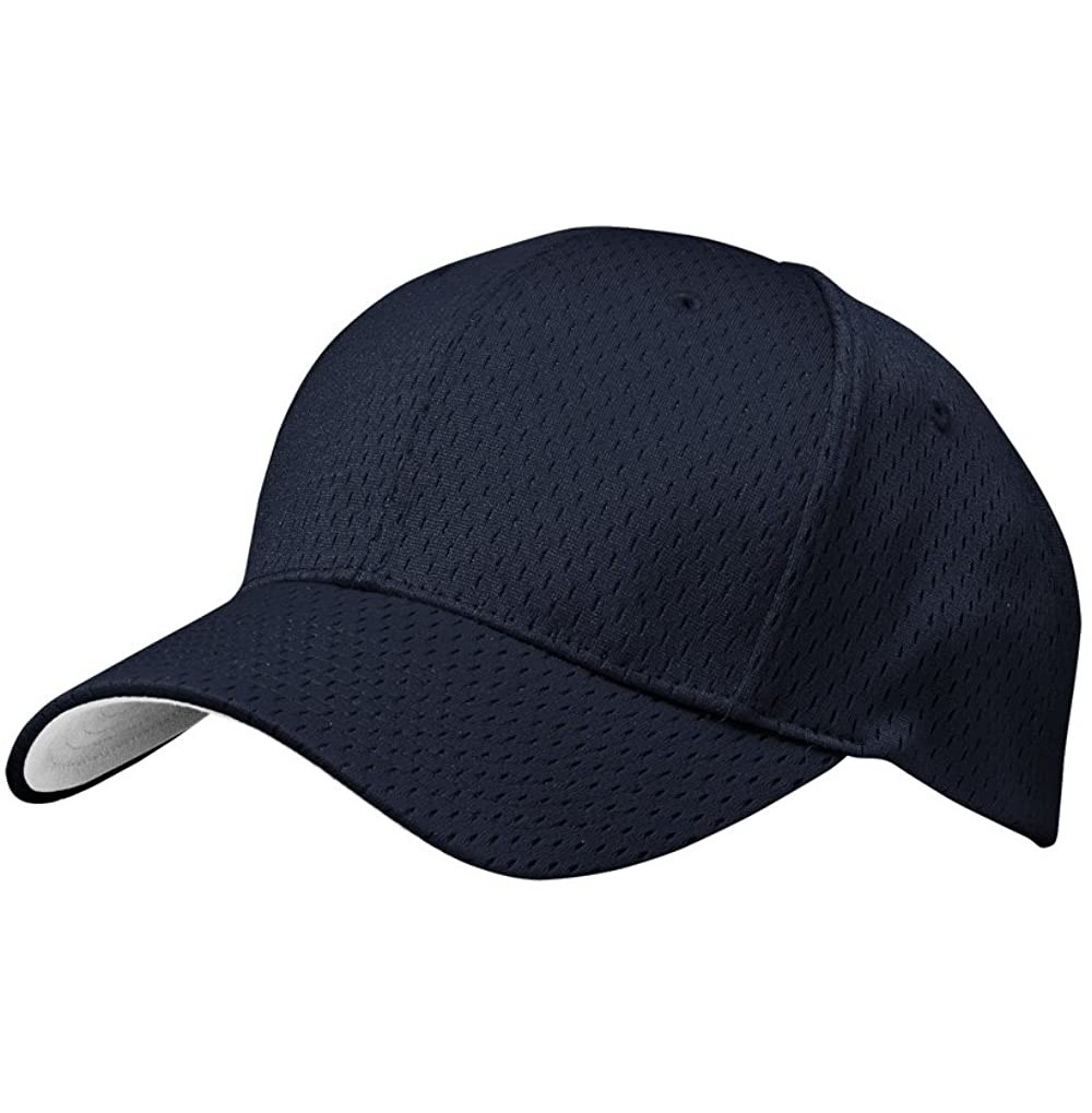 Baseball Caps Pro-Style Mesh Baseball Caps - Navy - C311SIIM1MN
