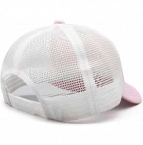 Baseball Caps Mens Womens White-Logo- Casual Adjustable Hip-hop Hat - Light-pink-2 - CF18OTIAIDI