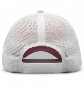 Baseball Caps Mens Womens White-Logo- Casual Adjustable Hip-hop Hat - Light-pink-2 - CF18OTIAIDI