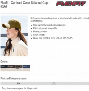 Baseball Caps Premium Original Contrasting Stitch Blank Baseball Hat Cap Fitted 6386 - Brown /Stone - CA118BLNVY9