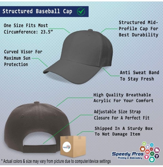Baseball Caps Baseball Cap Grandpa Man Myth Legend Embroidery Dad Hats for Men & Women 1 Size - Dark Grey - CZ12FQKN99J