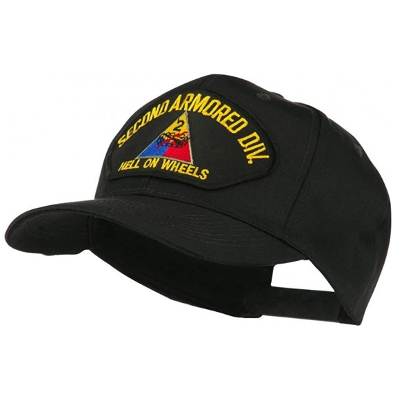 Baseball Caps US Army Division Military Large Patched Cap - Second Armored - CB11IN05MOF