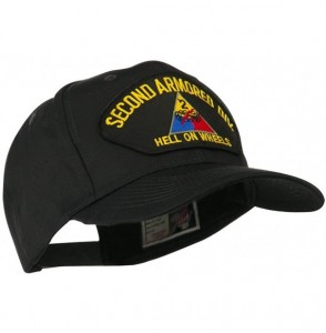 Baseball Caps US Army Division Military Large Patched Cap - Second Armored - CB11IN05MOF