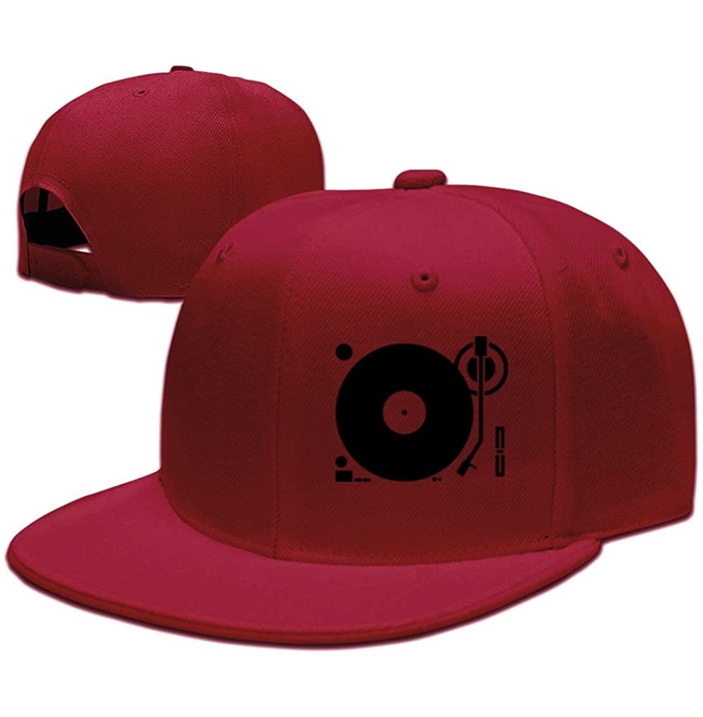 Baseball Caps Adjustable Fashion Headphones Snapback Baseball - Red - CI12N2OERSX