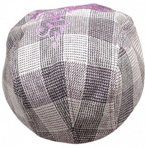 Newsboy Caps Flower Checkered Ivy Hat-Purple - Purple - C7111ZIJEAT