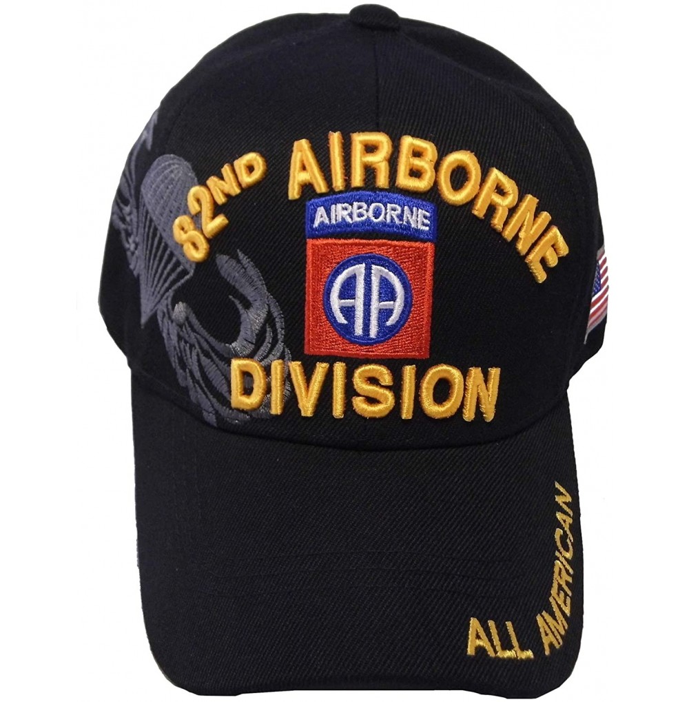 Baseball Caps US Warriors U.S. Army 82nd Airborne Division - Black - CH11IZNOQAF