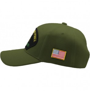 Baseball Caps 24th Infantry Division - Korea Hat/Ballcap Adjustable One Size Fits Most - Olive Green - C918OOWK8OC
