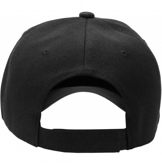 Baseball Caps 2pcs Baseball Cap for Men Women Adjustable Size Perfect for Outdoor Activities - Black/Purple - CB195CW38HS