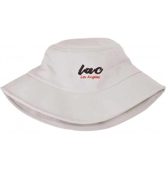 Bucket Hats Unisex Fashion Unique Word Embroidered Bucket Hat Summer Fisherman Cap for Men Women Teens - Love Beige - C0196H7...