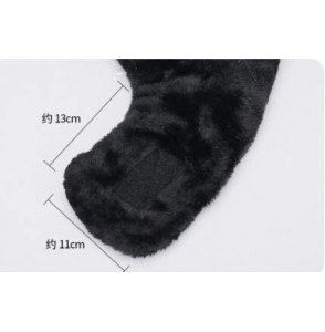Bomber Hats Winter 3 in 1 Thermal Fur Lined Trapper Bomber Hat with Ear Flap Full Face Mask Windproof Baseball Ski Cap - C418...