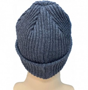 Skullies & Beanies Comfortable Unisex Beanie Warm- Stretchy & Soft Stylish & Trendy Knit hat - Heather Grey - C6192HEZMQ5