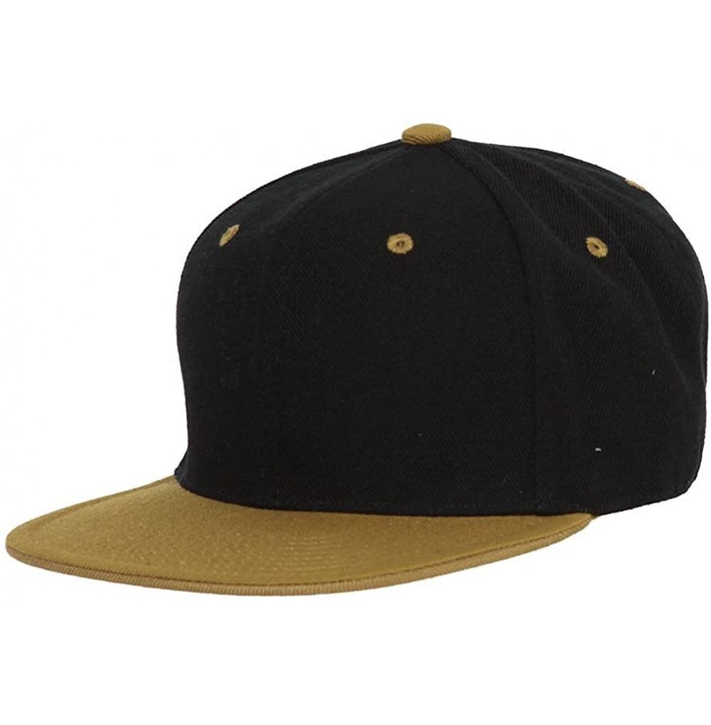Baseball Caps Vintage Snapback Cap Hat - Black Army Green - CX118VTKGHV