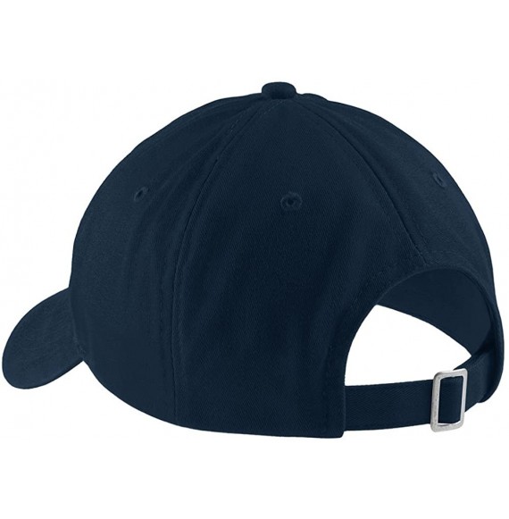 Baseball Caps Trumpet Embroidered Cotton Adjustable Ball Cap - Navy - CC12N10T2UD