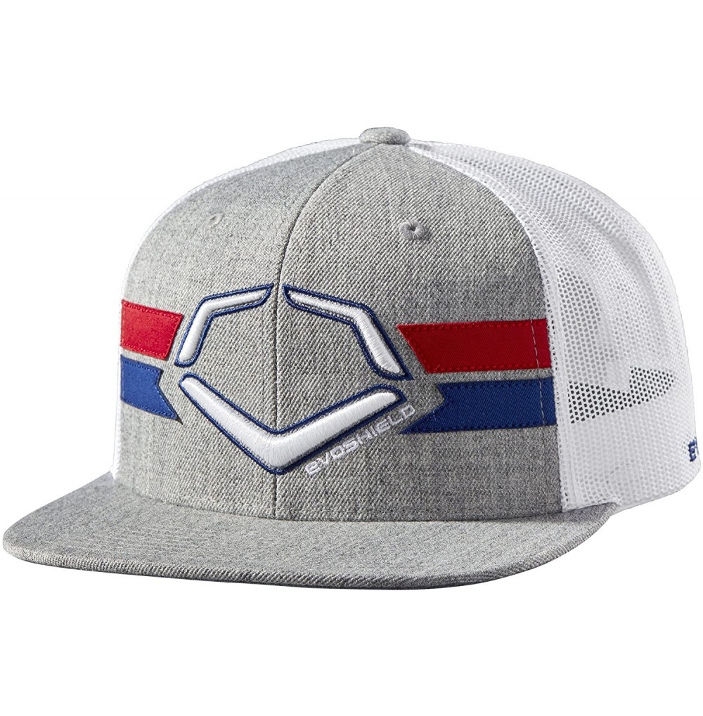 Baseball Caps Sentry Snapback Baseball/Softball Hat - Heather Grey/White - CK18GZ464KI