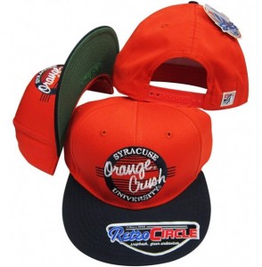 Baseball Caps Syracuse Orangemen Orange Crush Circle Snapback Adjustable Snap Back Hat/Cap - C9116A6QGCZ