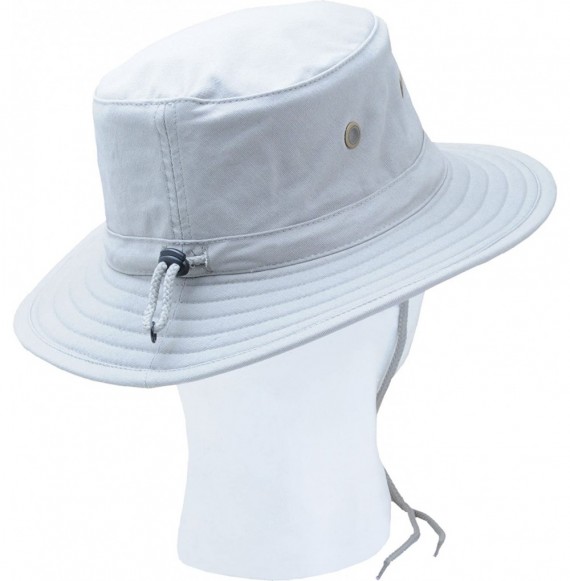 Baseball Caps Men's Classic Cotton Hat- Grey- UPF 50+ Maximum Sun Protection- Style 4471GY - Grey - CQ111HYRNJ1