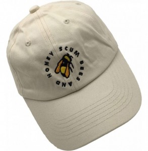 Baseball Caps Golf Wang Baseball Cap Bee Dad hat Embroidery Baseball Cap Cotton Dad Hat Unisex - Cream - CP18HW98DWX